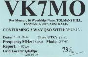 VK7MO World Record